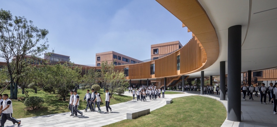 jiangsu meicun high school aviation branch by scad