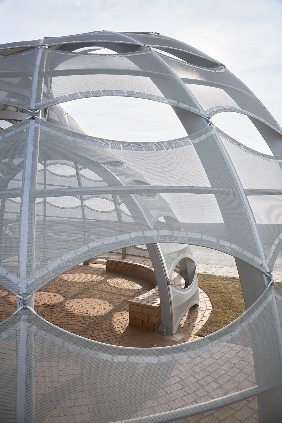 three ecological pavilions by the sea by hcch studi