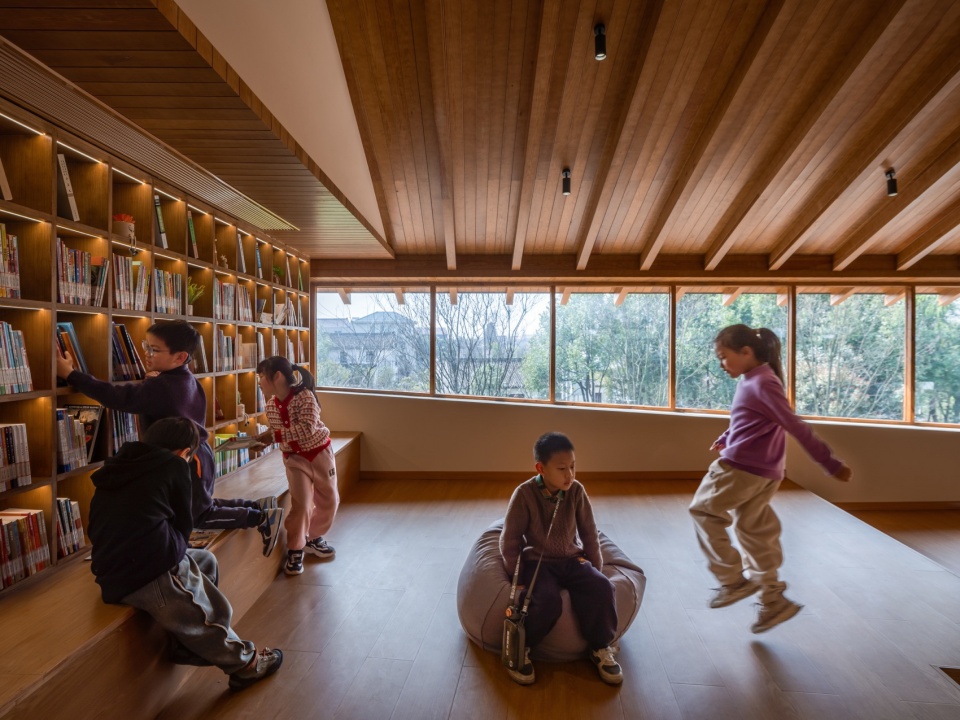 Longnan Village Bohong Library China by Sens Architects