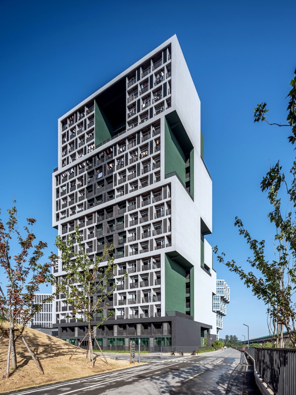 Xiufeng Student Apartment Complex China by THAD