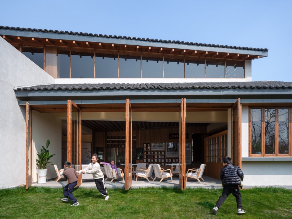 Longnan Village Bohong Library China by Sens Architects