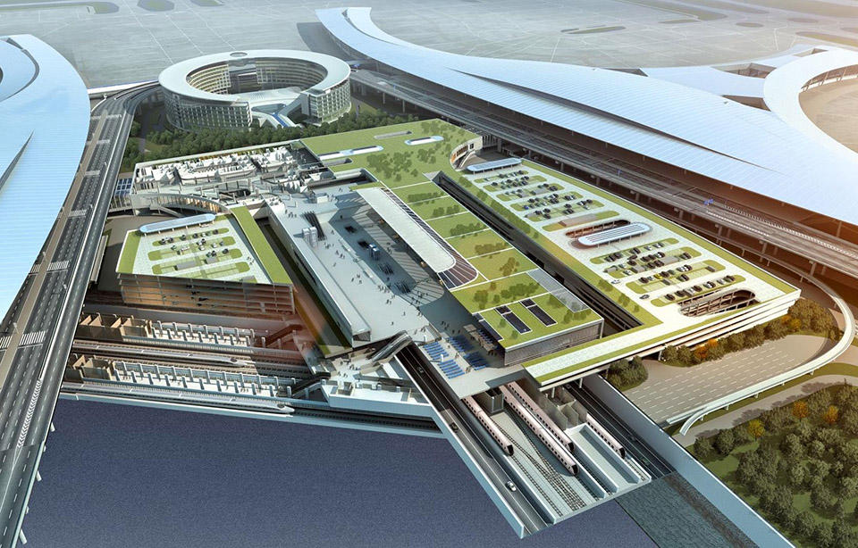 chengdu tianfu international airport by cswadi