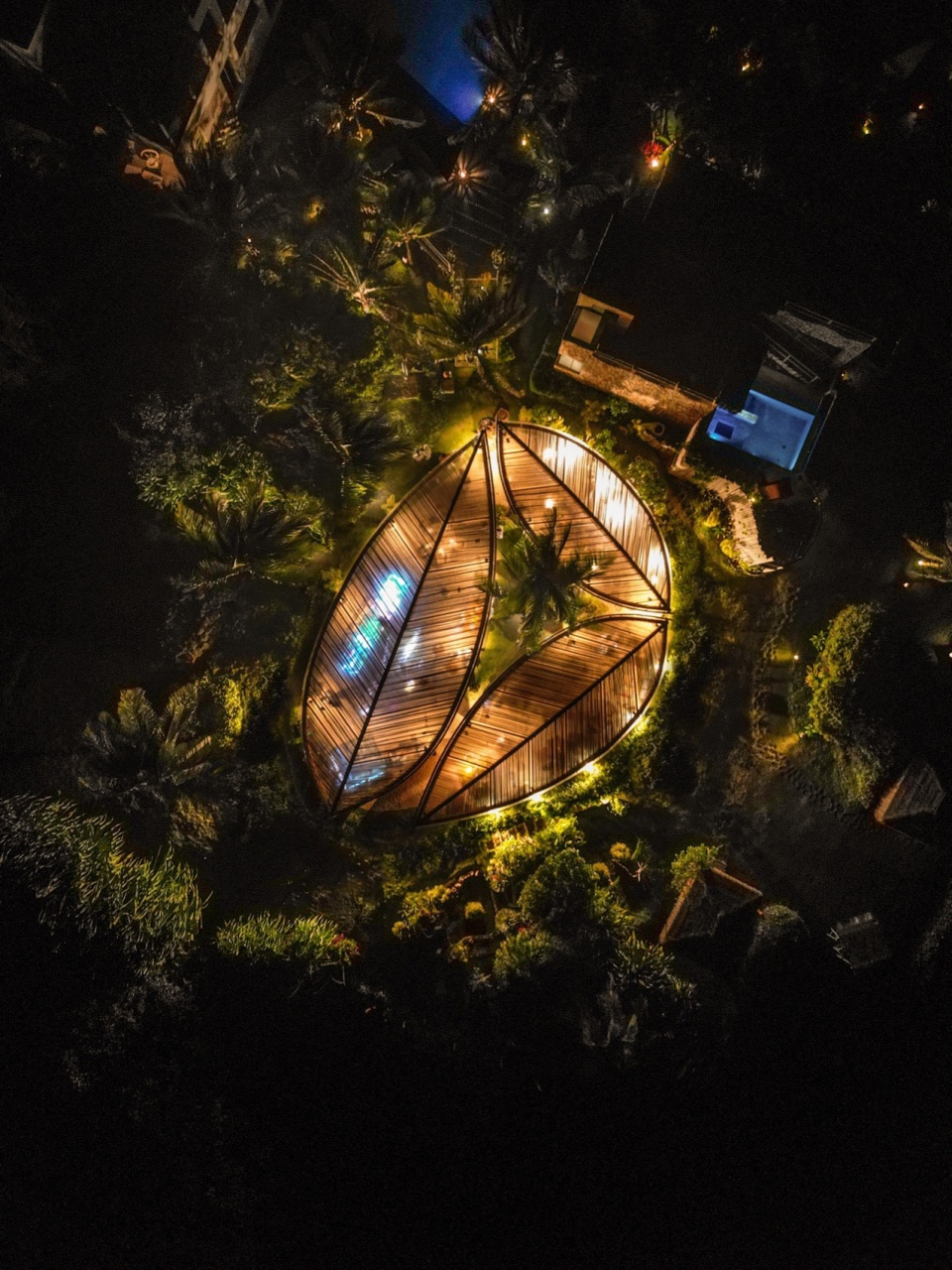 folhas sagradas pavilion by atelier daniel florez