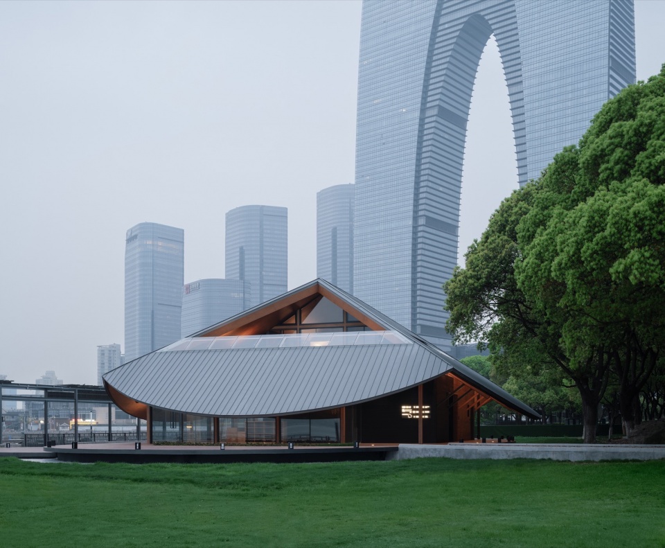 jinji lake pavilion no 1 by galaxy arch