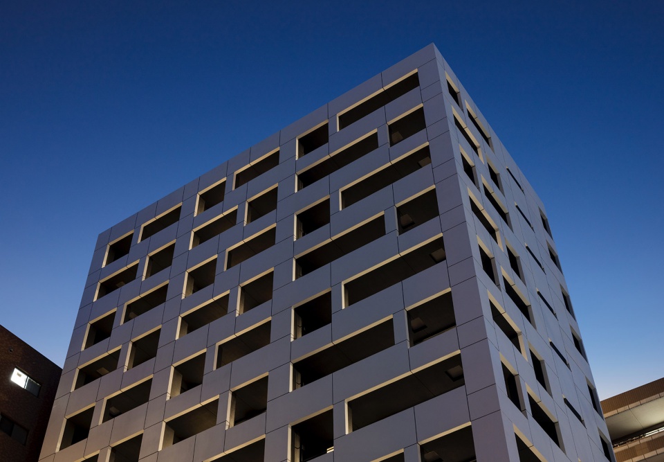 monochrome in fukuoka by sako architects