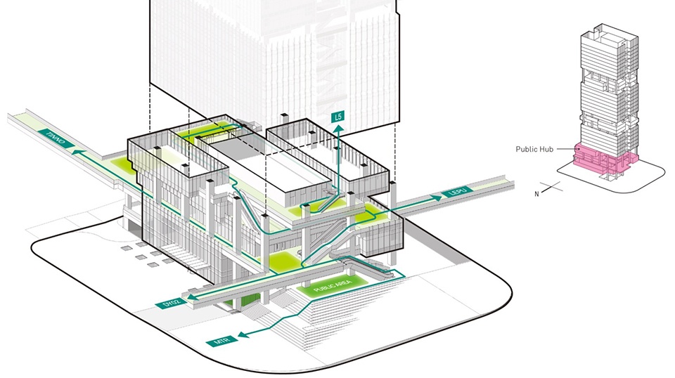 T33 Full Time Center China by Aedas nvs