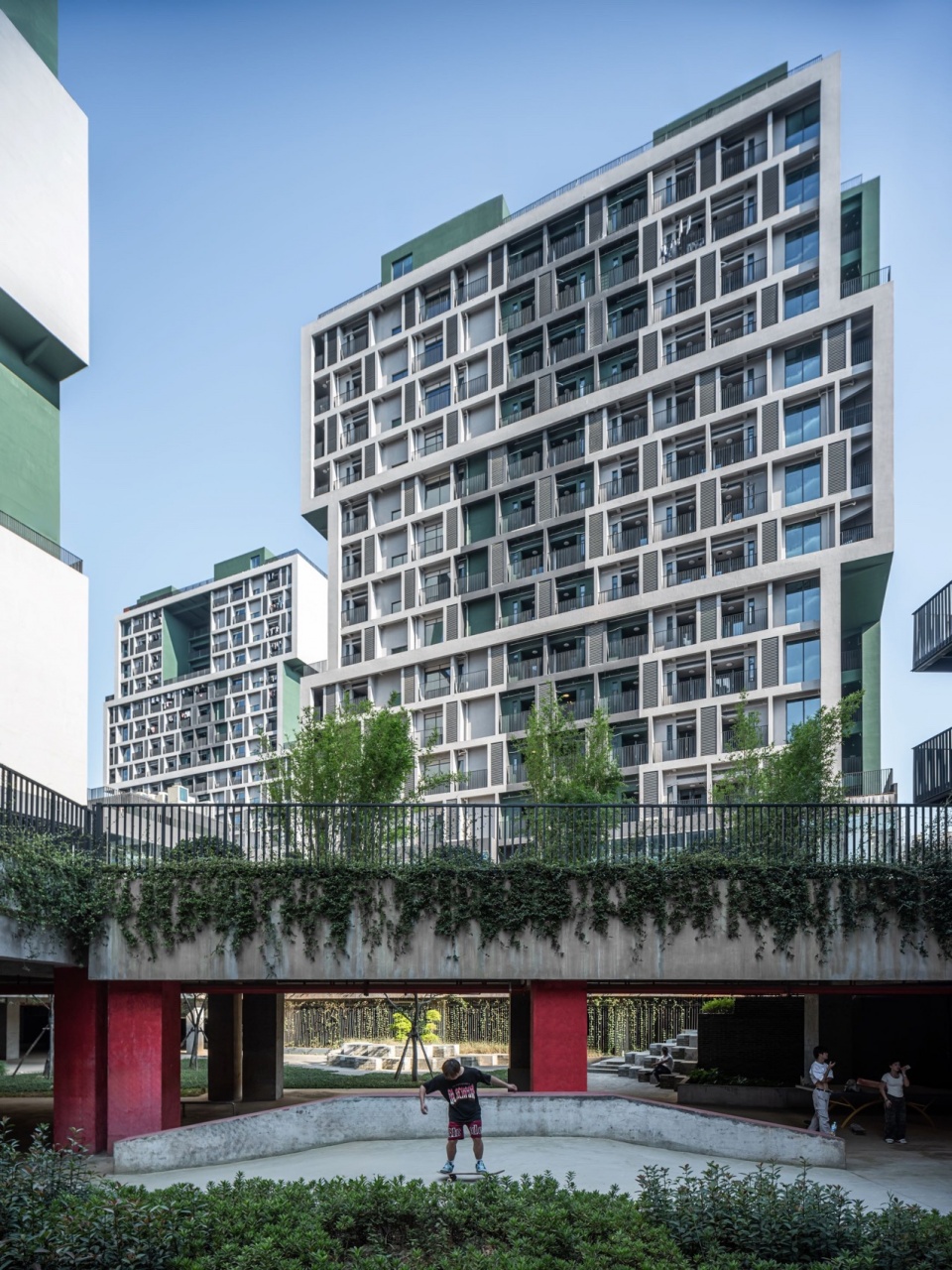 Xiufeng Student Apartment Complex China by THAD