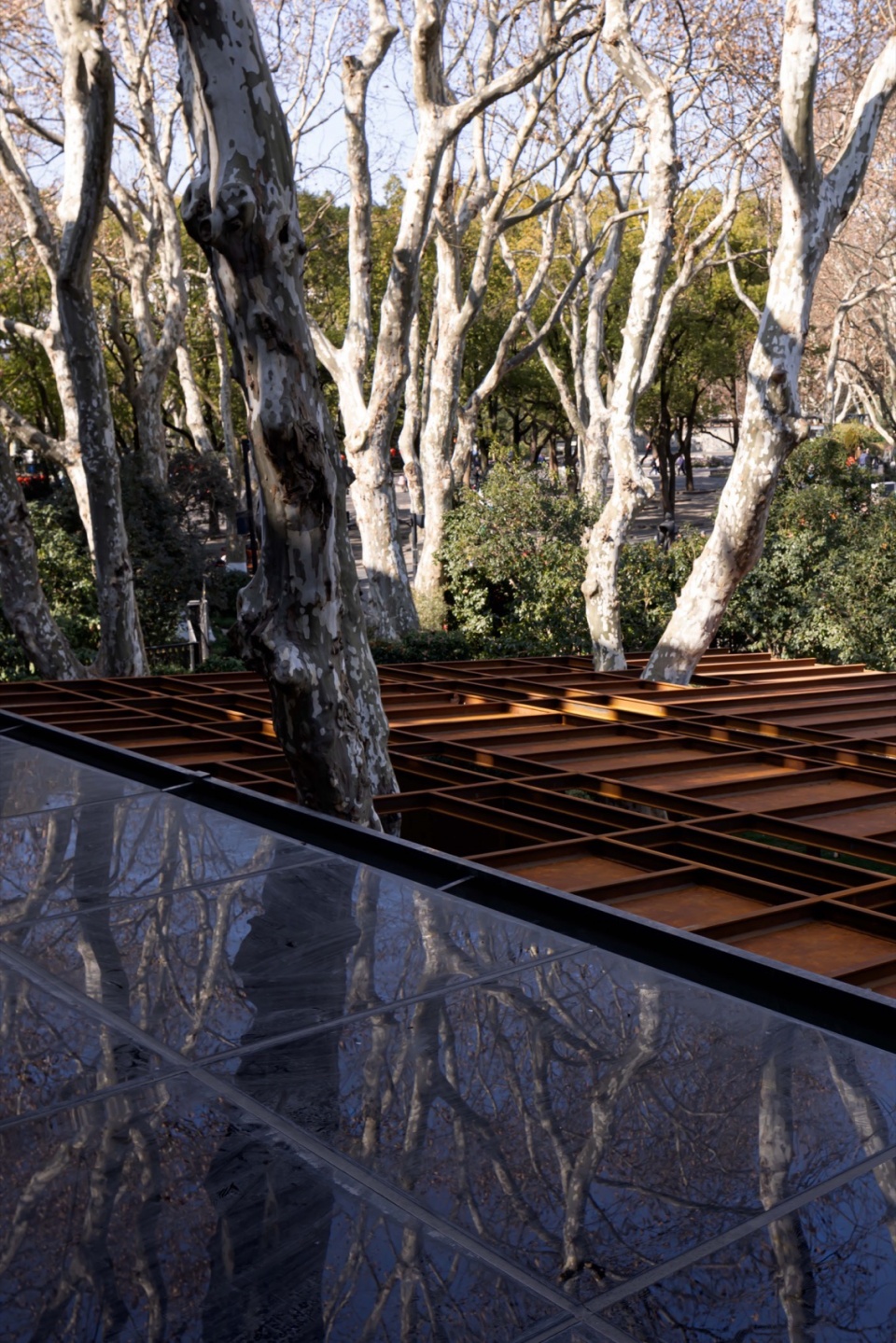coffee shed of luxun park by shisuo design