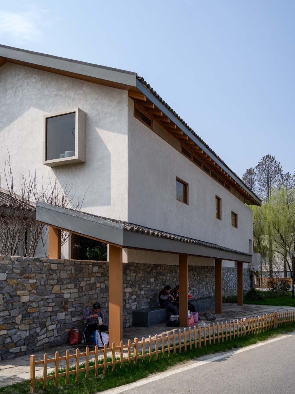 Longnan Village Bohong Library China by Sens Architects