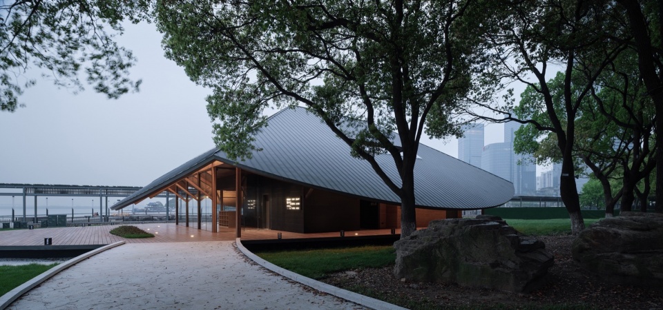 jinji lake pavilion no 1 by galaxy arch
