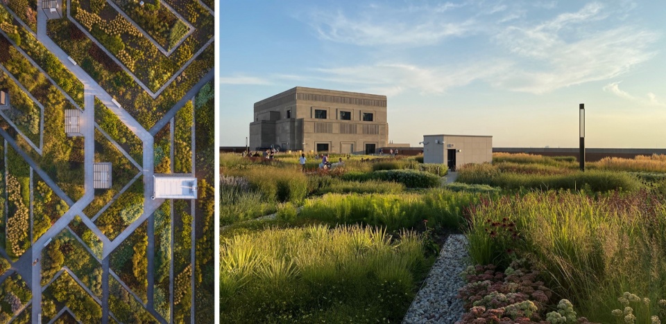 The Meadow at the Old Chicago Post Office by Hoerr Schaudt