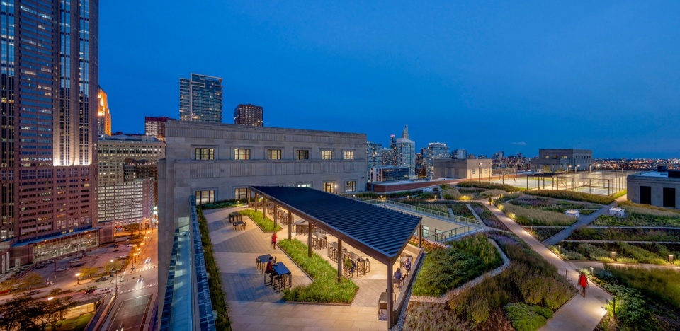 The Meadow at the Old Chicago Post Office by Hoerr Schaudt