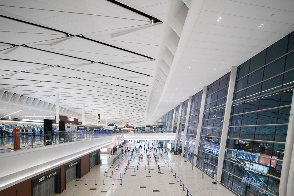 chengdu tianfu international airport by cswadi