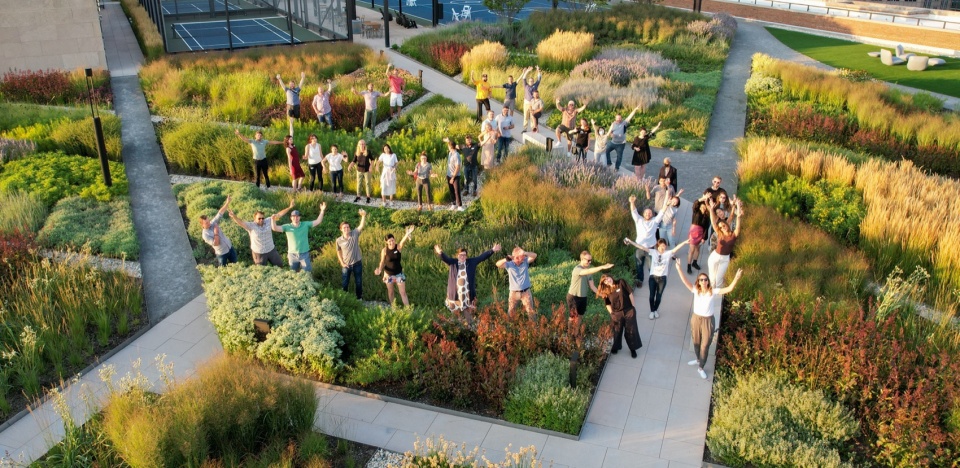 The Meadow at the Old Chicago Post Office by Hoerr Schaudt