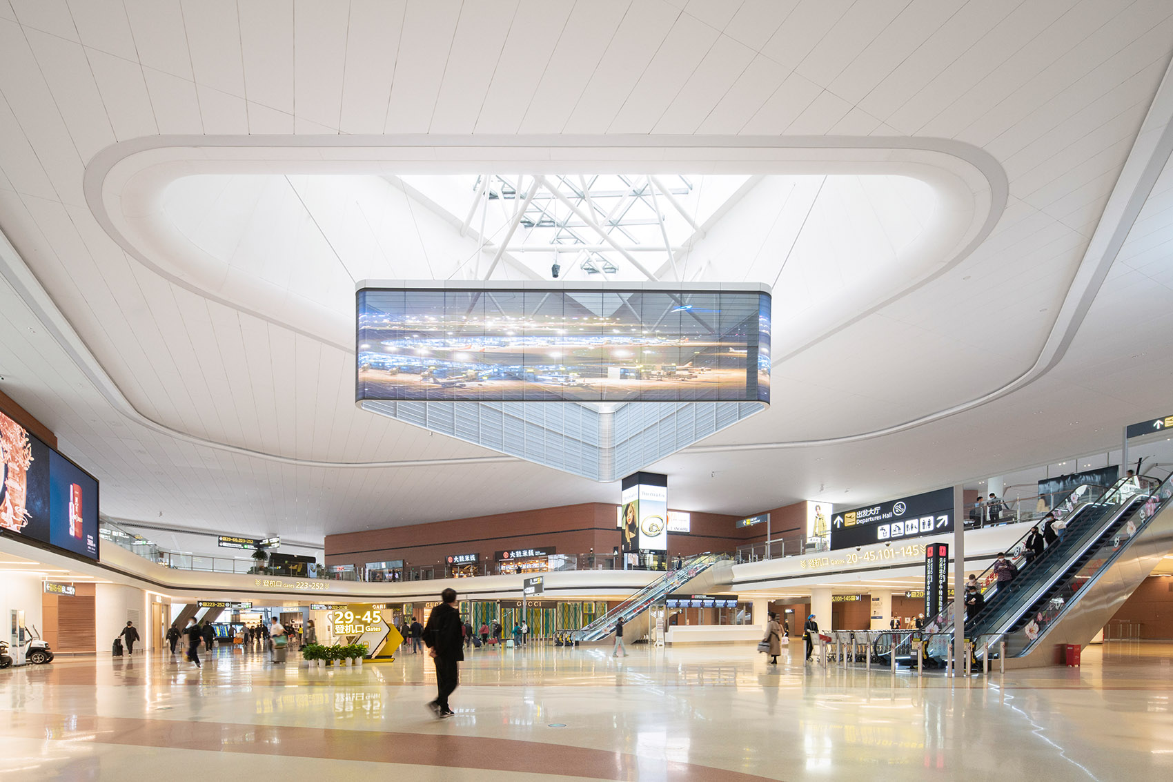 Chengdu Tianfu International Airport by CSWADI 谷德设计网