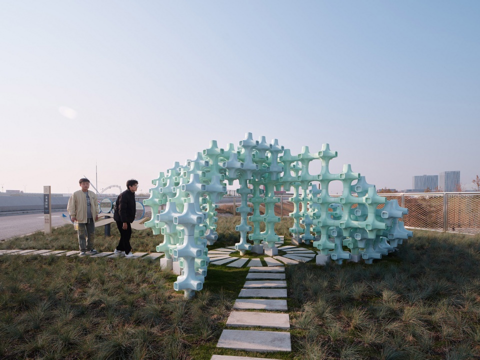 three ecological pavilions by the sea by hcch studio