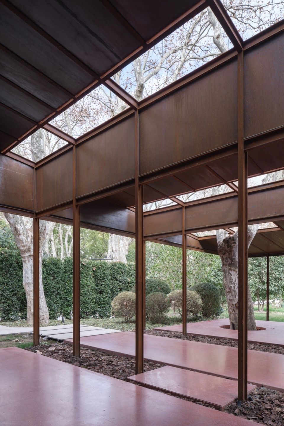coffee shed of luxun park by shisuo design