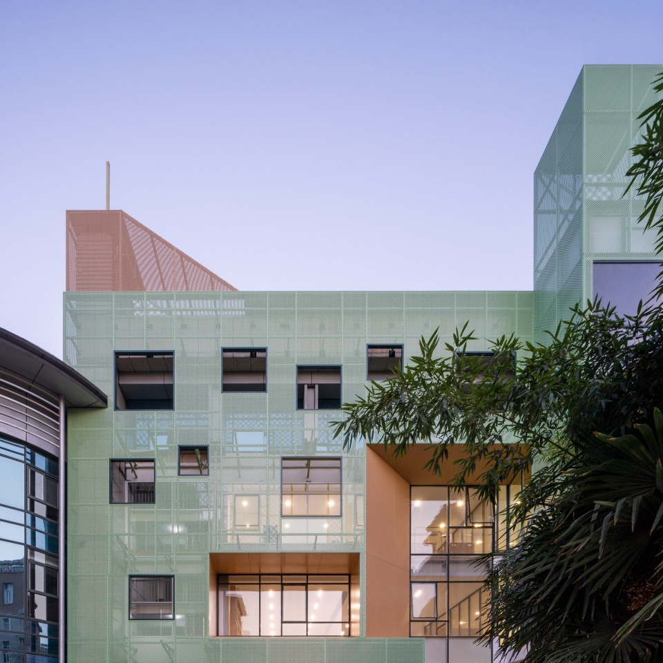the qinghuayuan intergenerational community center renovation by atelier xi