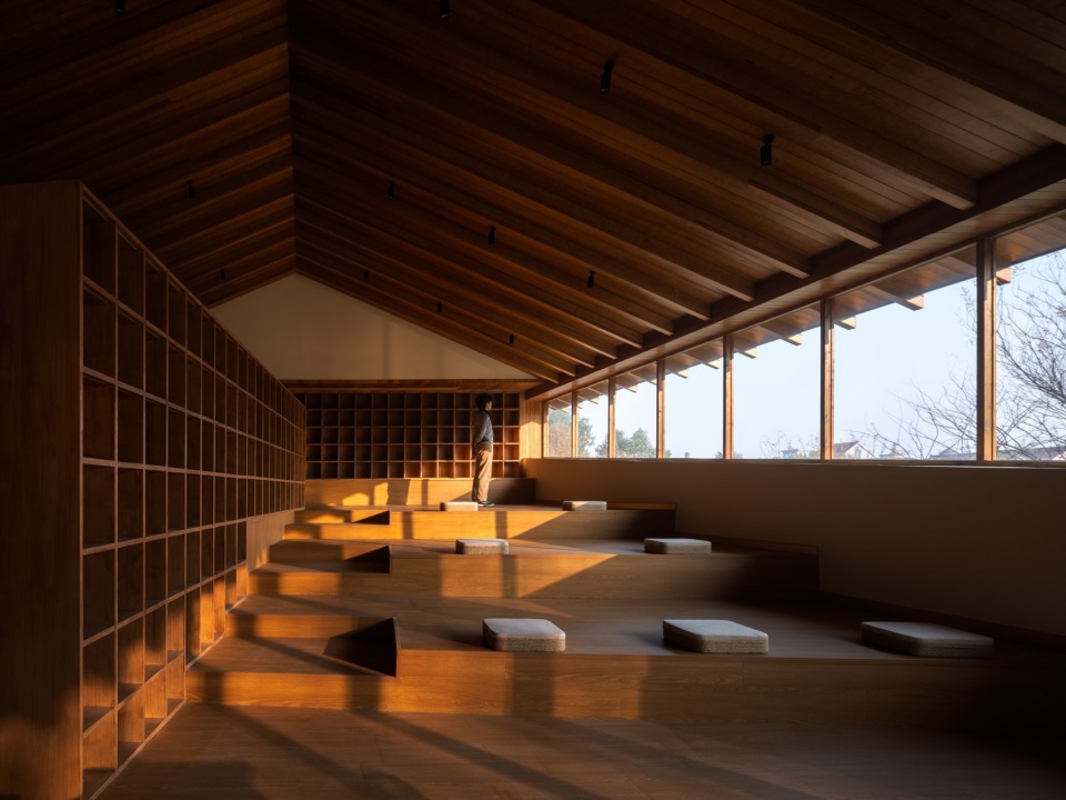 Longnan Village Bohong Library China by Sens Architects