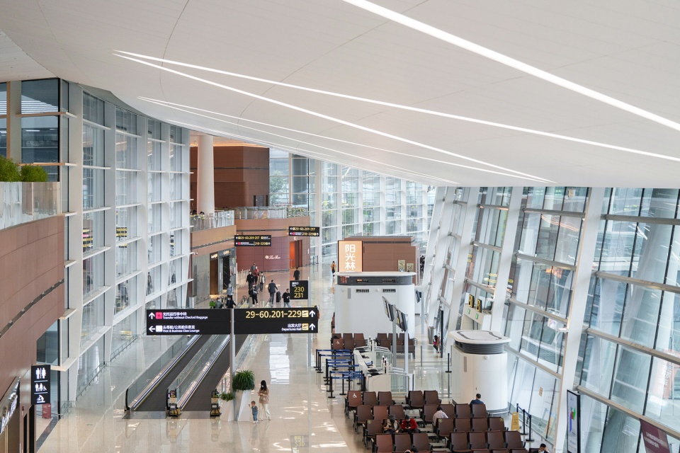 chengdu tianfu international airport by cswadi