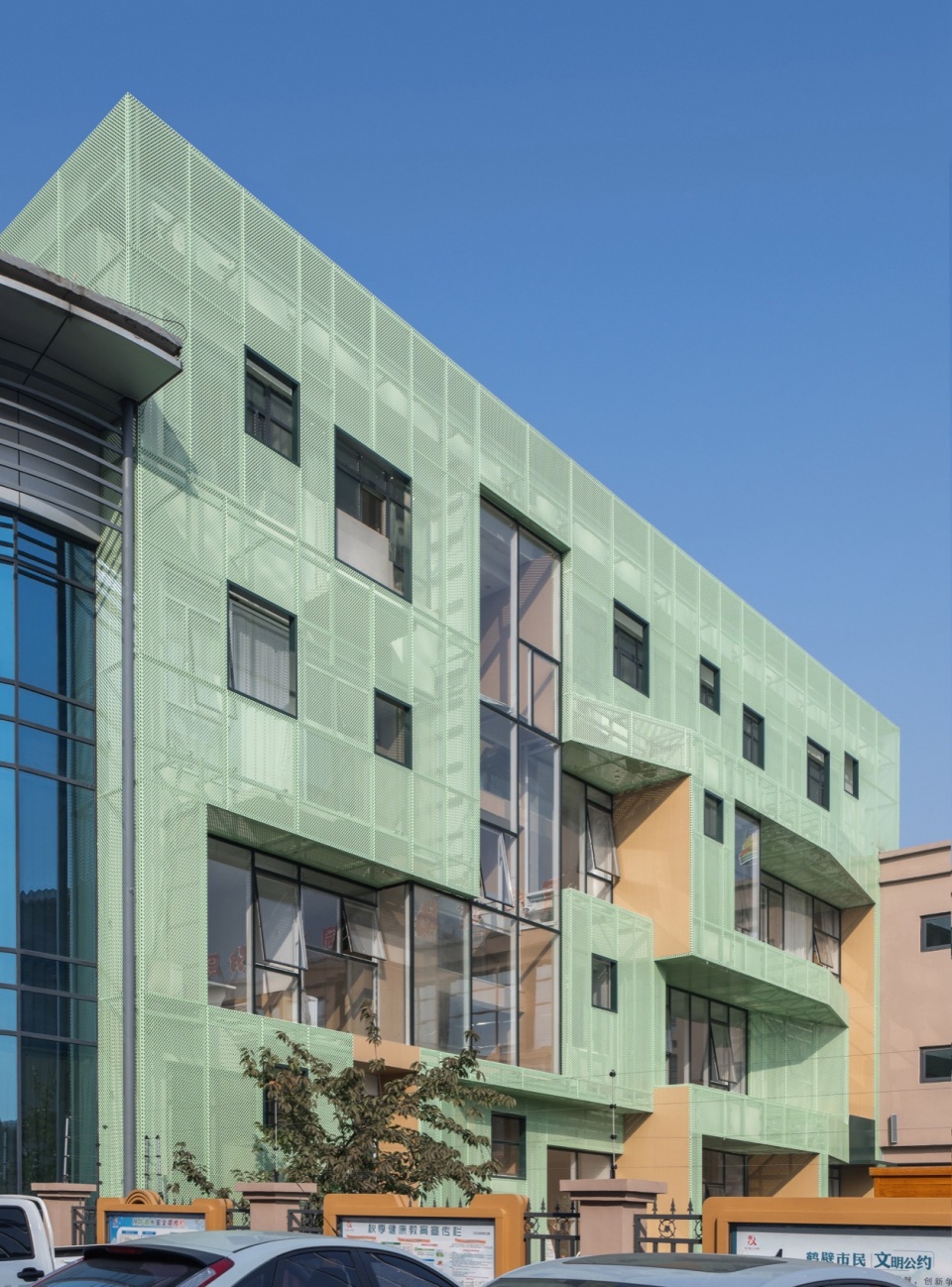the qinghuayuan intergenerational community center renovation by atelier xi
