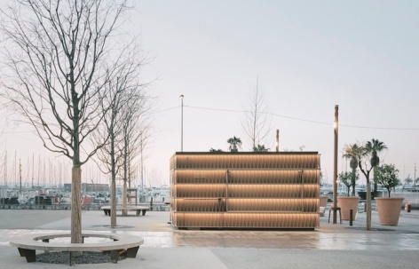 7个信息亭，法国 / Heams & Michel architects
