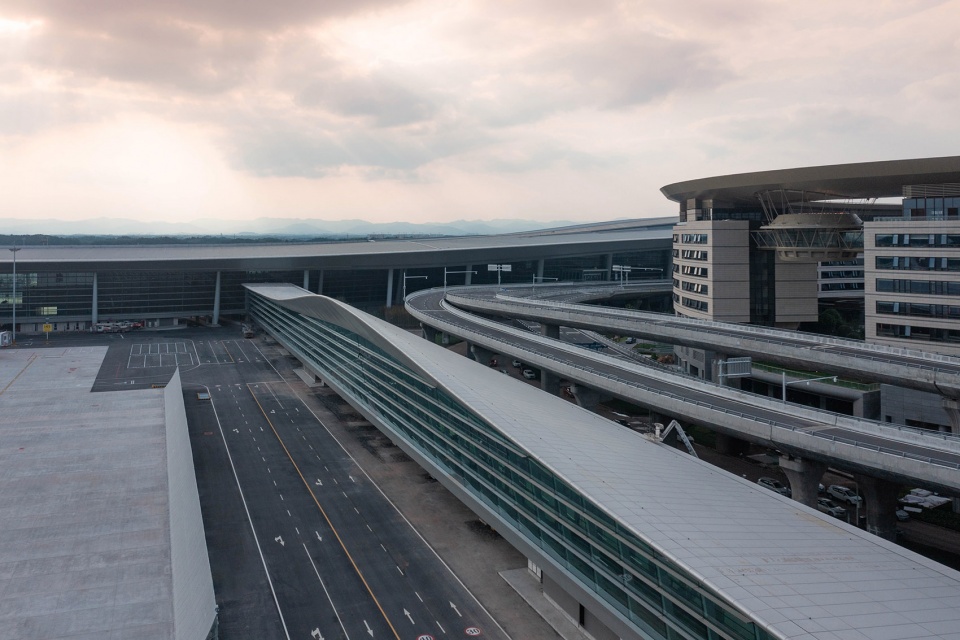 chengdu tianfu international airport by cswadi