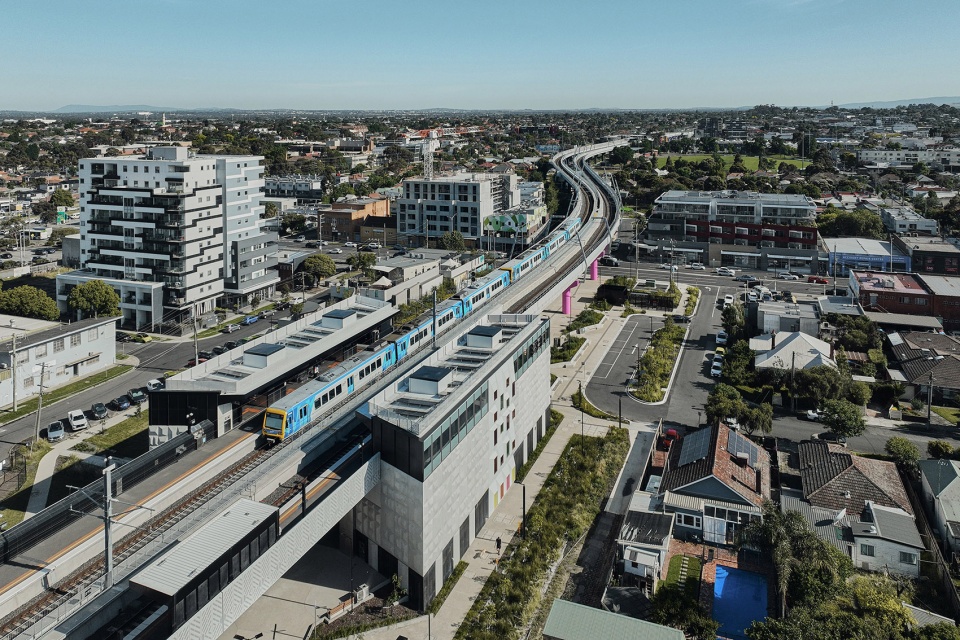 preston level crossing removal project by wood marsh architecture