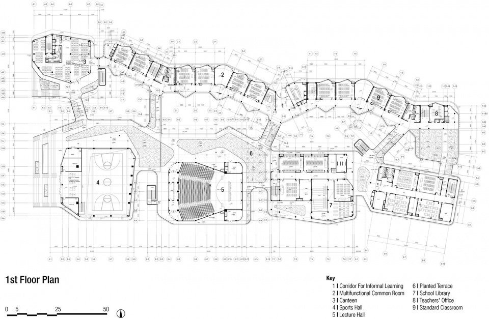 chonggu experimental school years 1 9 by bau