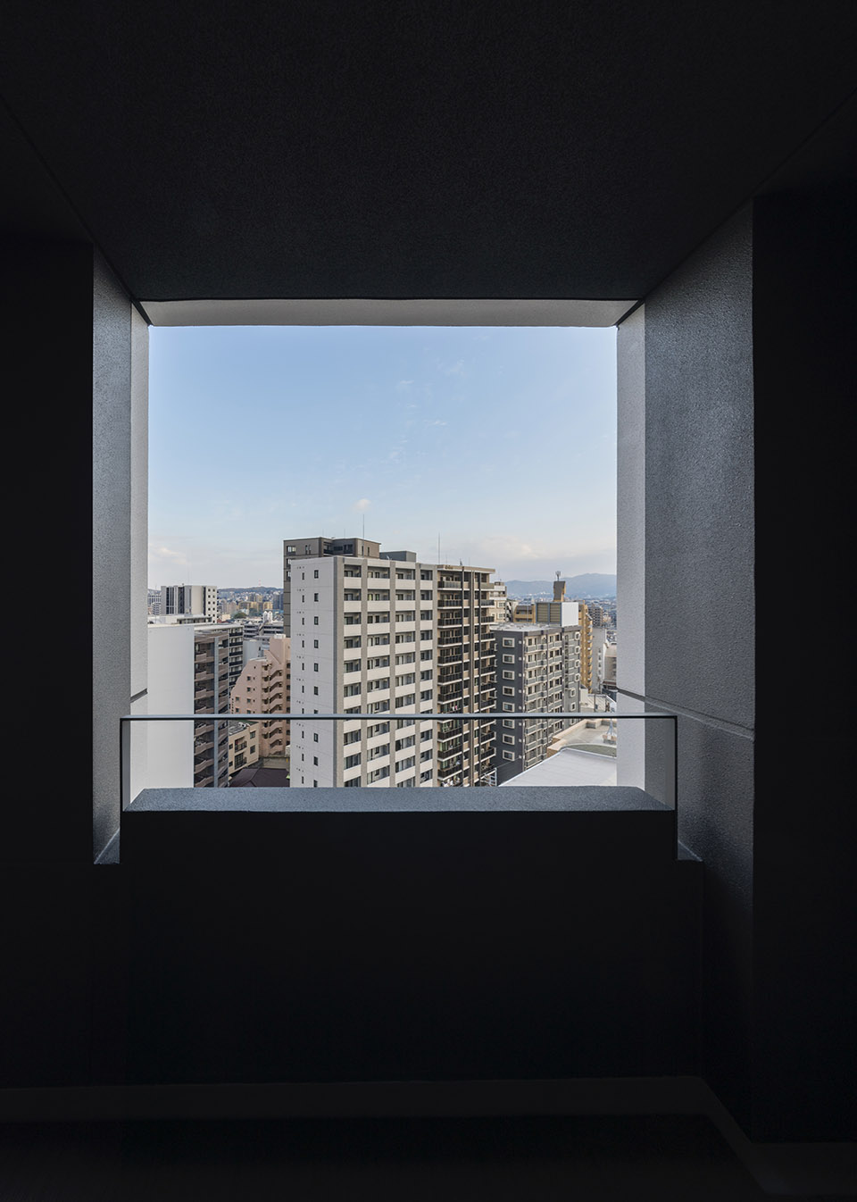 monochrome in fukuoka by sako architects