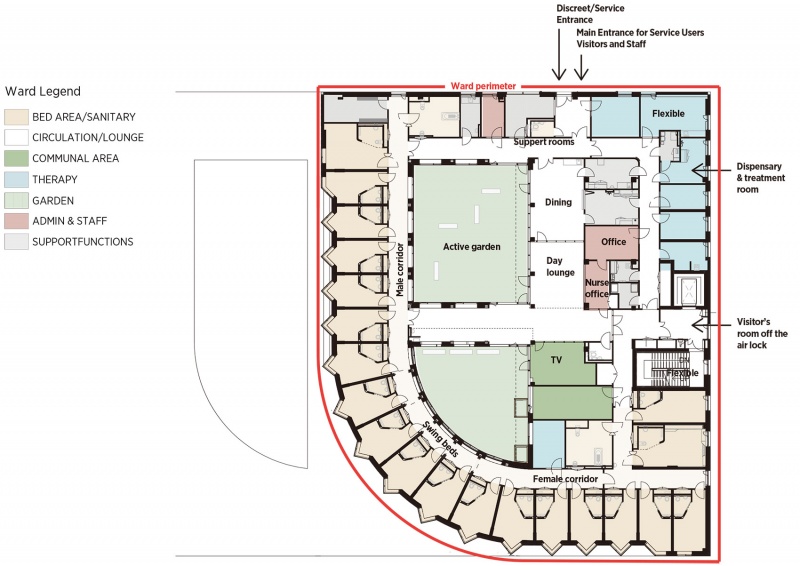 springfield university hospital by c f moller architects