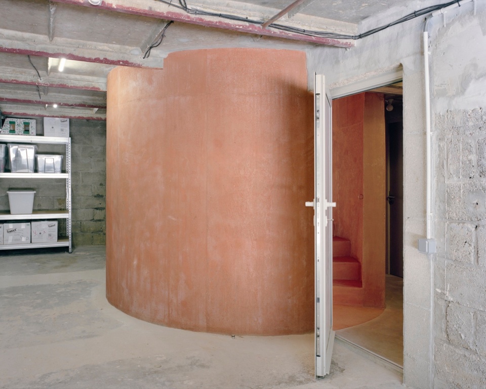 House Rehabilitation with Bricks Shards Atelier Delalande Tabourin