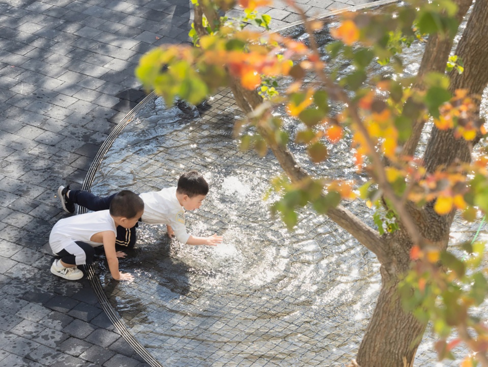 suzhou mountain bilingual school landscape by open zscape