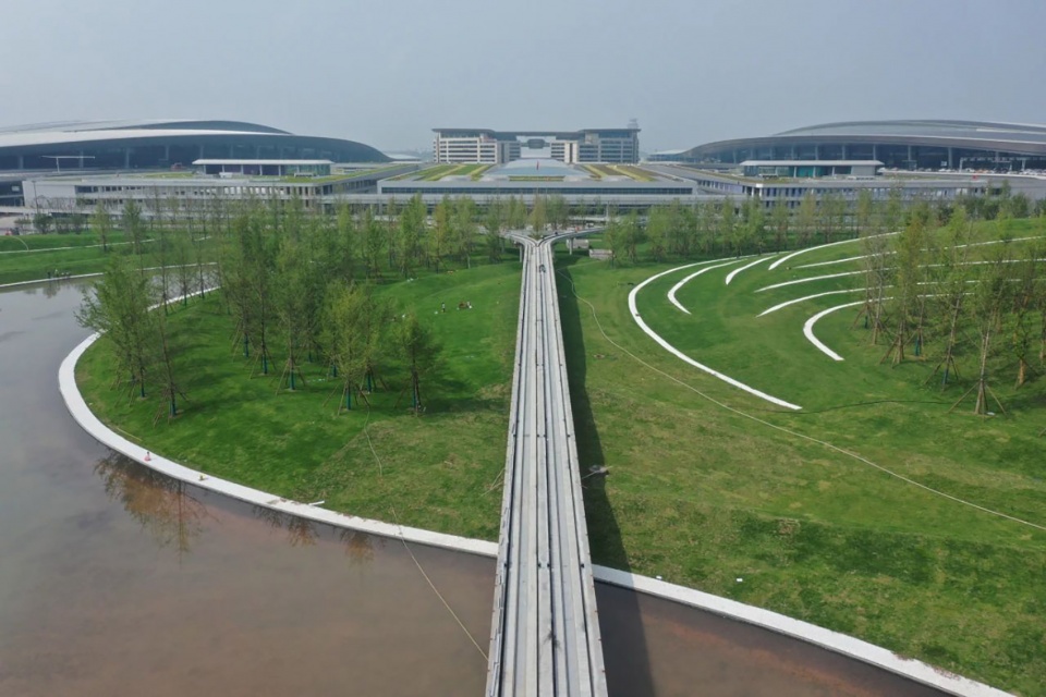 chengdu tianfu international airport by cswadi