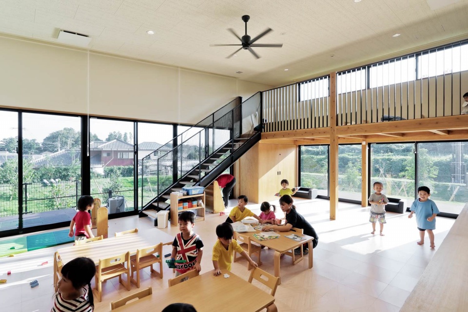kfb kindergarten and nursery by hibinosekkei youji no shiro