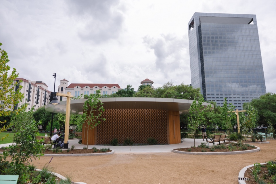 hermann park conservancy by michael van valkenburgh associates