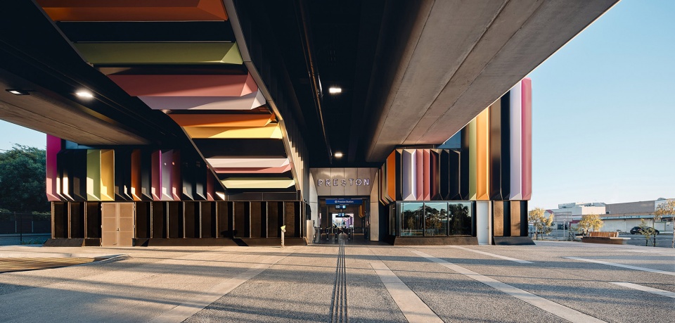 preston level crossing removal project by wood marsh architecture