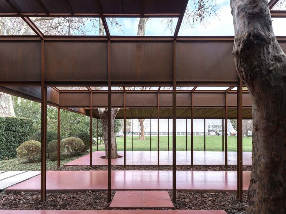 coffee shed of luxun park by shisuo design