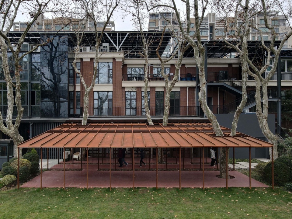 coffee shed of luxun park by shisuo design