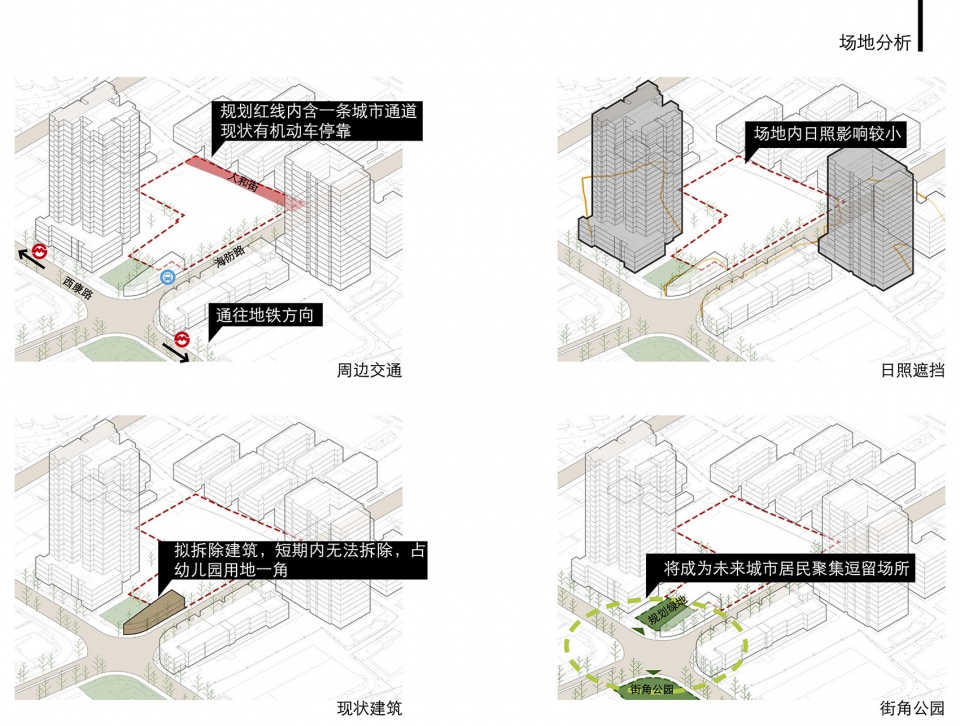 .场地分析 jingan yuyao road kindergarten branch by atelier liu yuyang architects