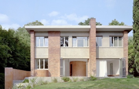 由砖块碎片改造而成的住宅，法国 / Atelier Delalande Tabourin