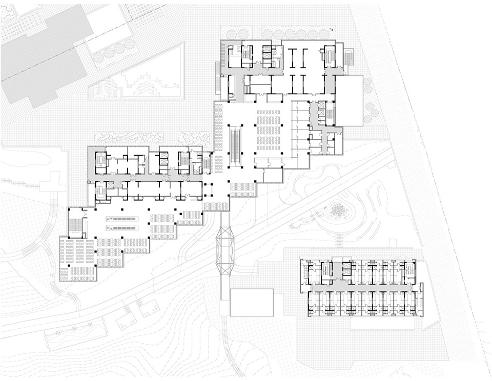 Xiufeng Student Apartment Complex China by THAD gno