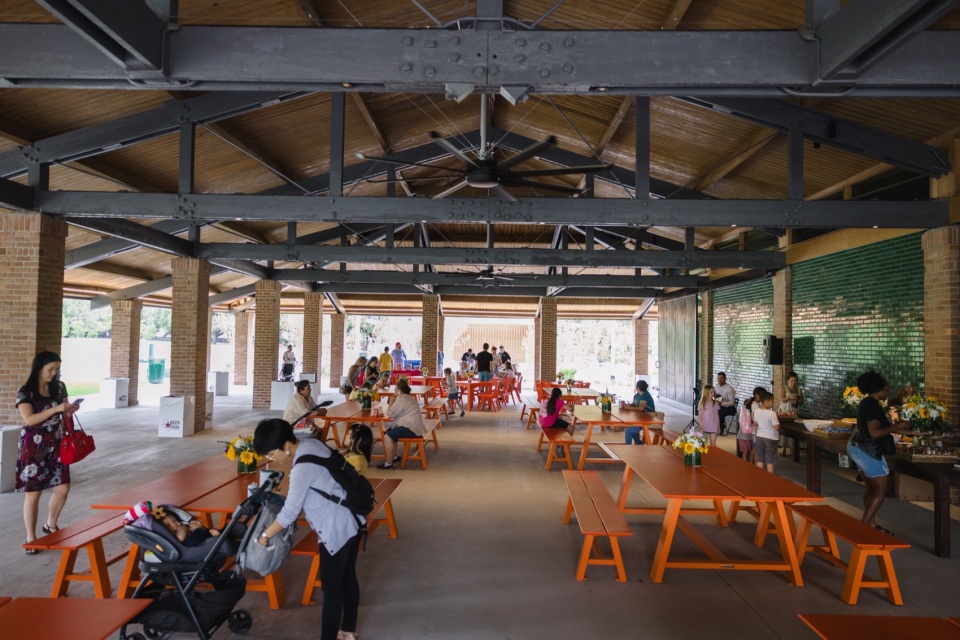 hermann park conservancy by michael van valkenburgh associates
