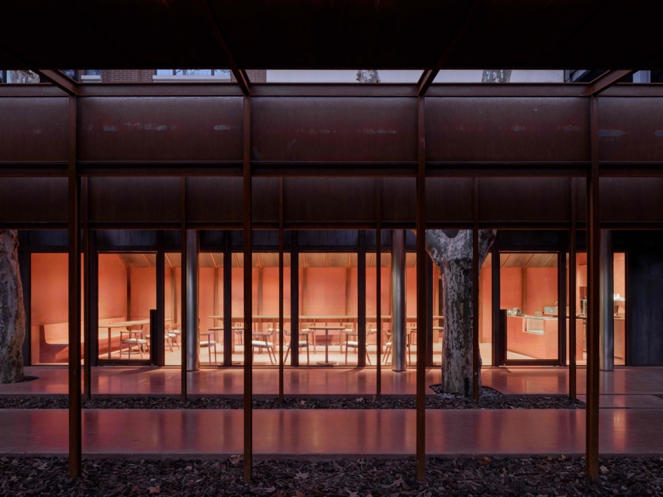 coffee shed of luxun park by shisuo design