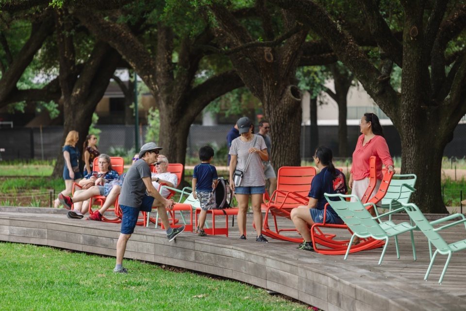 hermann park conservancy by michael van valkenburgh associates
