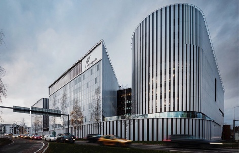 赫尔辛基大都会应用科技大学Myllypuro校区，芬兰 / Lahdelma & Mahlamäki architects