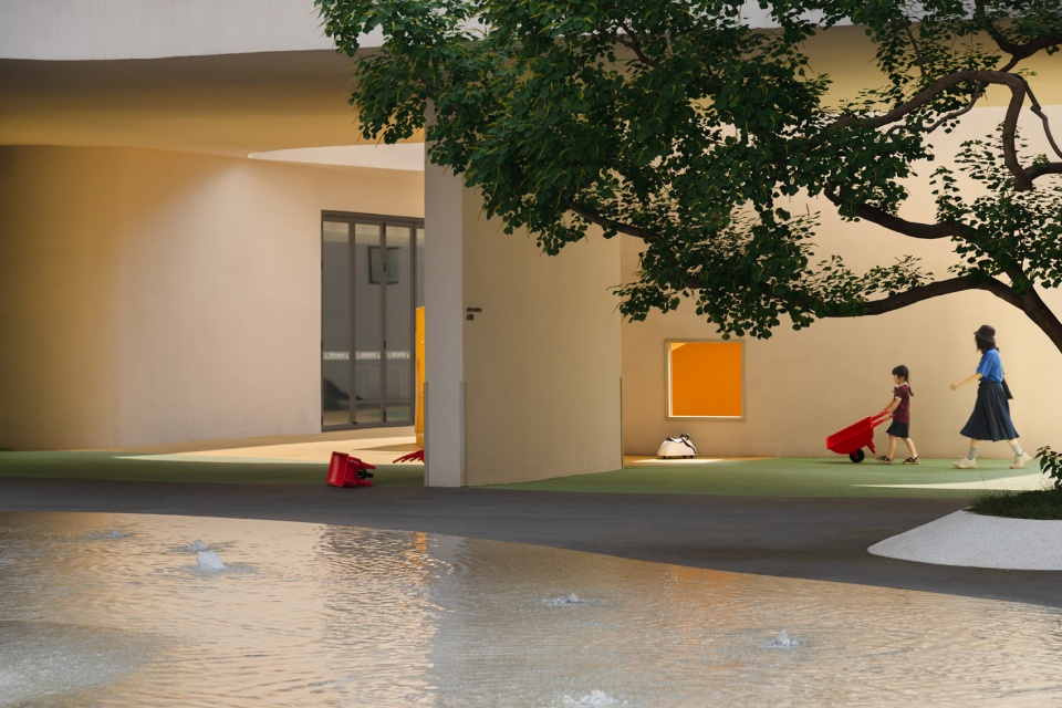 suzhou mountain bilingual school landscape by open zscape