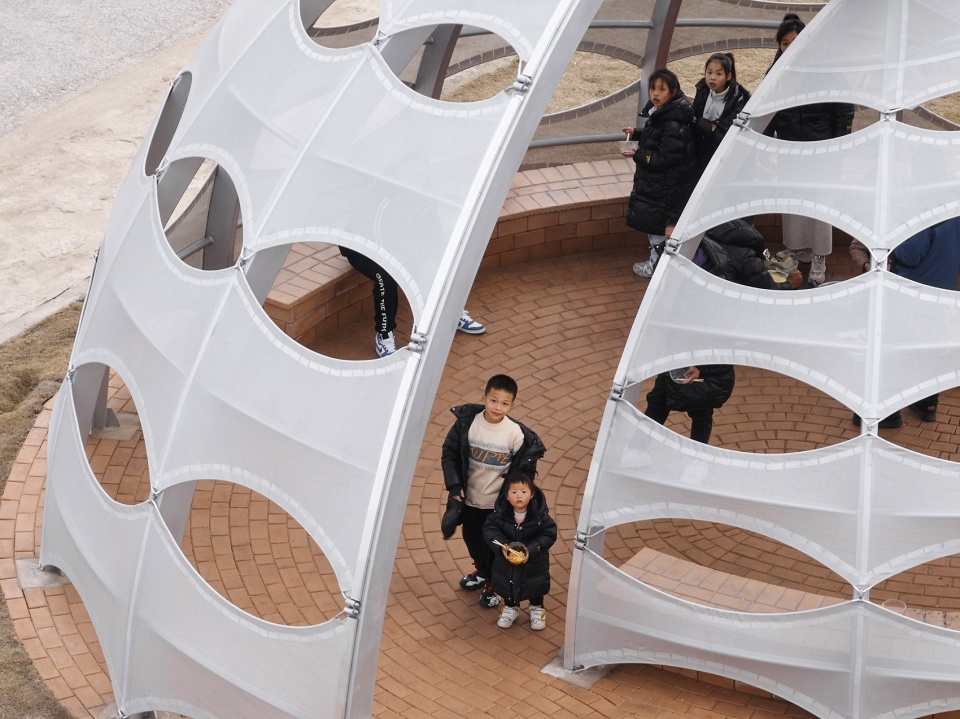 three ecological pavilions by the sea by hcch studio