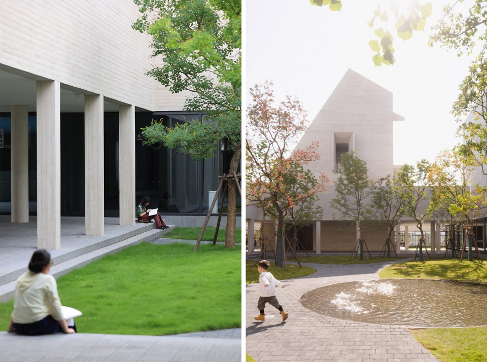 suzhou mountain bilingual school landscape by open zscape