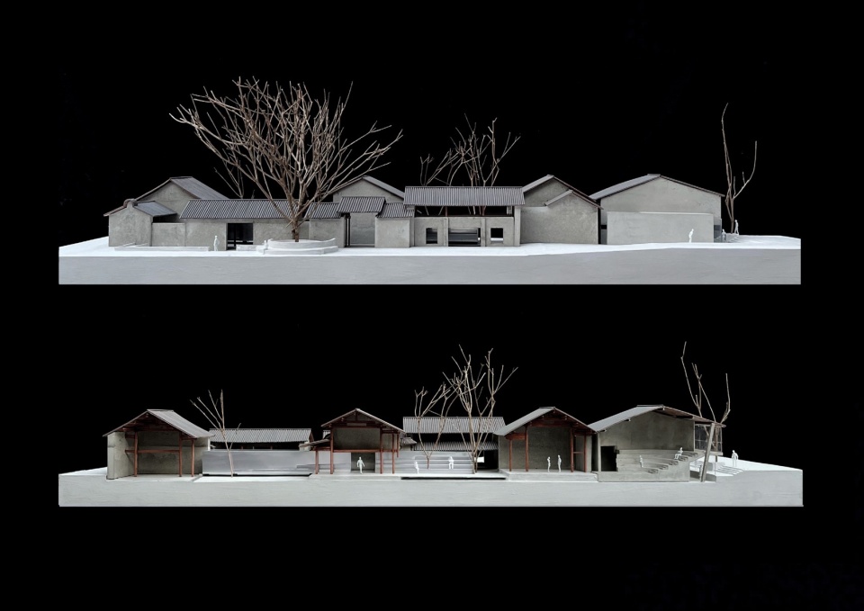 1 75 混凝土剖面模型 1 to 75 Concrete section model ©迹·建筑事务所TAO